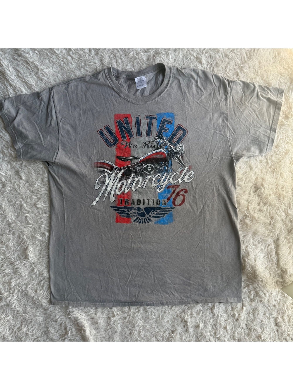 Motorcycle graphic tee